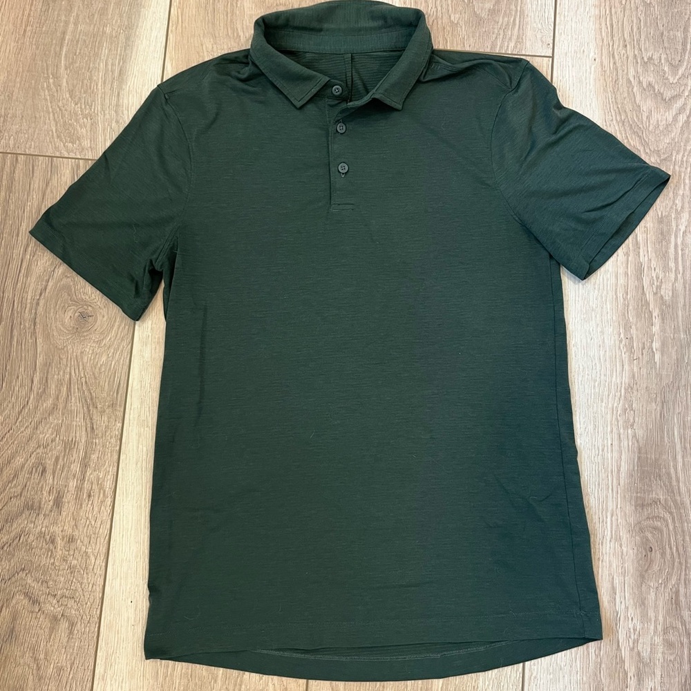 lululemon Evolution Polo – Dark Green – Size M